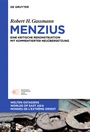 Cover: Menzius - De Gruyter