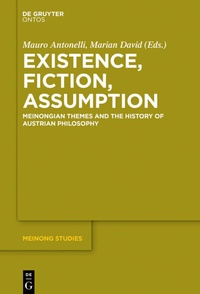 Abbildung von: Existence, Fiction, Assumption - De Gruyter