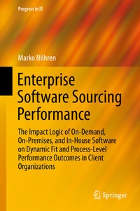 Enlarge image Cover: Enterprise Software Sourcing Performance - Springer