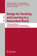 Cover: Design for Teaching and Learning in a Networked World - Springer