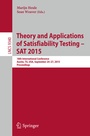 Cover: Theory and Applications of Satisfiability Testing -- SAT 2015 - Springer