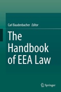 Cover: The Handbook of EEA Law - Springer