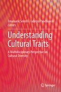 Cover: Understanding Cultural Traits - Springer