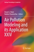 Cover: Air Pollution Modeling and its Application XXIV - Springer