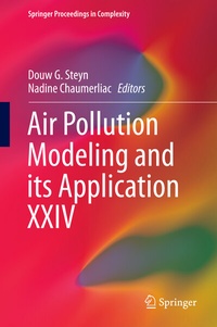 Enlarge image Cover: Air Pollution Modeling and its Application XXIV - Springer