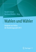 Cover: Wahlen und W&auml;hler - Springer VS