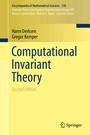 Cover: Computational Invariant Theory - Springer