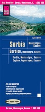 Cover: Reise Know-How Landkarte Serbien, Montenegro, Kosovo / Serbia, Montenegro, Kosovo (1:385.000) - Reise Know-How Verlag Peter Rump GmbH