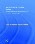 Cover: Social Justice, Criminal Justice - Routledge