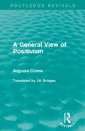 Cover: A General View of Positivism - Routledge