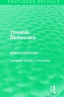 Cover: Towards Democracy - Routledge