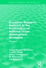 Cover: Economic Research Relevant to the Formulation of National Urban Development Strategies - Routledge