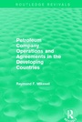 Cover: Petroleum Company Operations and Agreements in the Developing Countries - Routledge