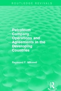Cover: Petroleum Company Operations and Agreements in the Developing Countries - Routledge
