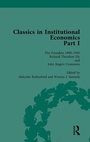 Cover: Classics in Institutional Economics, Part I, Volume 3 - Routledge