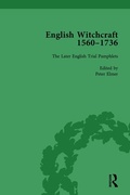 Cover: English Witchcraft, 1560-1736, vol 5 - Routledge