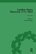 Cover: London Opera Observed 1711-1844, Volume III - Routledge