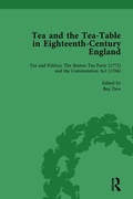Cover: Tea and the Tea-Table in Eighteenth-Century England Vol 4 - Routledge