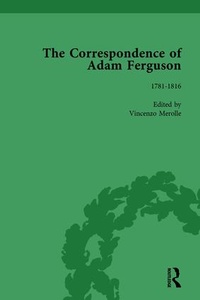 Enlarge image Cover: The Correspondence of Adam Ferguson Vol 2 - Routledge
