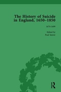 Cover: The History of Suicide in England, 1650-1850, Part I Vol 2 - Routledge