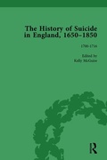 Cover: The History of Suicide in England, 1650-1850, Part I Vol 3 - Routledge