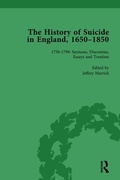 Cover: The History of Suicide in England, 1650-1850, Part II vol 5 - Routledge