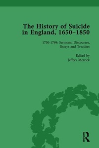 Enlarge image Cover: The History of Suicide in England, 1650-1850, Part II vol 5 - Routledge