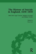 Cover: The History of Suicide in England, 1650-1850, Part II vol 7 - Routledge