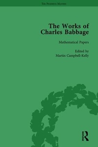 Enlarge image Cover: The Works of Charles Babbage Vol 1 - Routledge