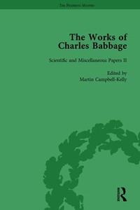 Enlarge image Cover: The Works of Charles Babbage Vol 5 - Routledge