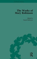Cover: The Works of Mary Robinson, Part I Vol 1 - Routledge