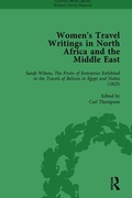 Cover: Women's Travel Writings in North Africa and the Middle East, Part I Vol 1 - Routledge
