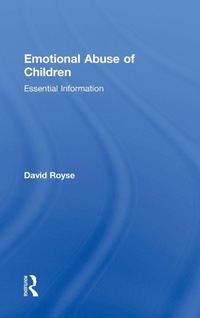 Enlarge image Cover: Emotional Abuse of Children - Routledge