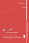 Cover: Greek: An Essential Grammar of the Modern Language - Routledge
