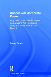 Enlarge image Cover: Unchecked Corporate Power - Routledge