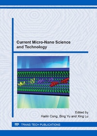 Enlarge image Cover: Current Micro-Nano Science and Technology - Trans Tech Publications Ltd
