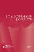 Cover: E.T.A. Hoffmann-Jahrbuch 2015 - Erich Schmidt Verlag
