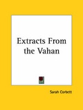 Cover: Extracts from the Vahan (1904) - Kessinger Publishing Co