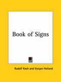 Cover: Book of Signs (1930) - Kessinger Publishing Co