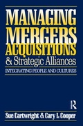 Cover: Managing Mergers Acquisitions and Strategic Alliances - Butterworth-Heinemann