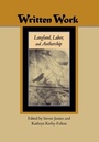 Cover: Written Work - University of Pennsylvania Press