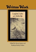 Cover: Written Work - University of Pennsylvania Press