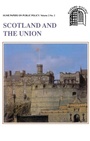Cover: Scotland and the Union - Edinburgh University Press