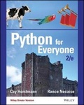 Cover: Python for Everyone - Wiley
