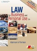 Cover: Law for Business and Personal Use, Copyright Update, 19th Student Edition - South Western Educational Publishing