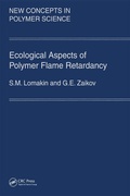 Cover: Ecological Aspects of Polymer Flame Retardancy - CRC Press