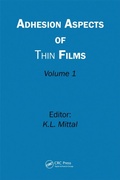 Cover: Adhesion Aspects of Thin Films, Volume 1 - CRC Press