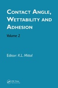 Cover: Contact Angle, Wettability and Adhesion, Volume 2 - CRC Press