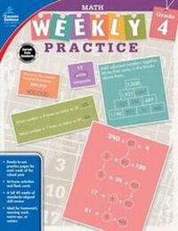 Enlarge image Cover: Math, Grade 4 - Carson Dellosa Education