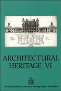Cover: Architectural Heritage 5 - Edinburgh University Press